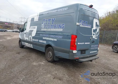 2021 Mercedes-Benz Sprinter 2500 High Roof V6 из США, поврежденный, VIN W1Y4ECHYXMT056977